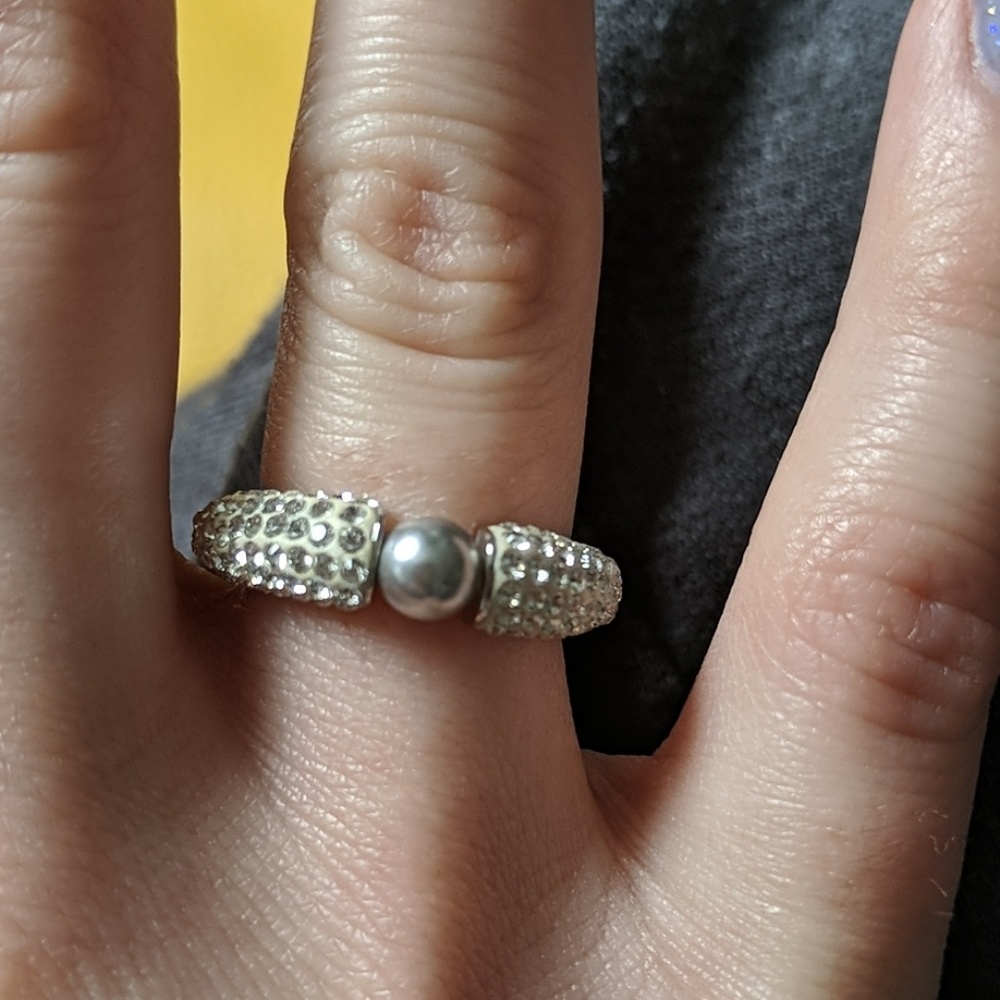 Swarovski crystal ring